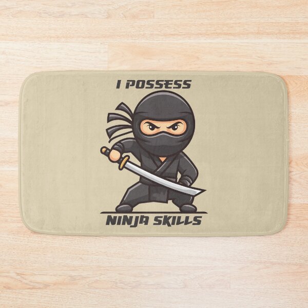 Item preview, Ninja skills. Some people operate at a higher level with Ninja-like calm, control and deadly skill designed and sold by hitNmiss.