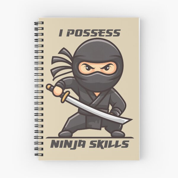 Item preview, Ninja skills. Some people operate at a higher level with Ninja-like calm, control and deadly skill designed and sold by hitNmiss.