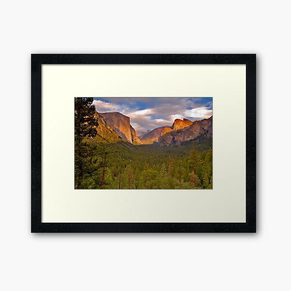 Yosemite Late Summer Framed Art Print