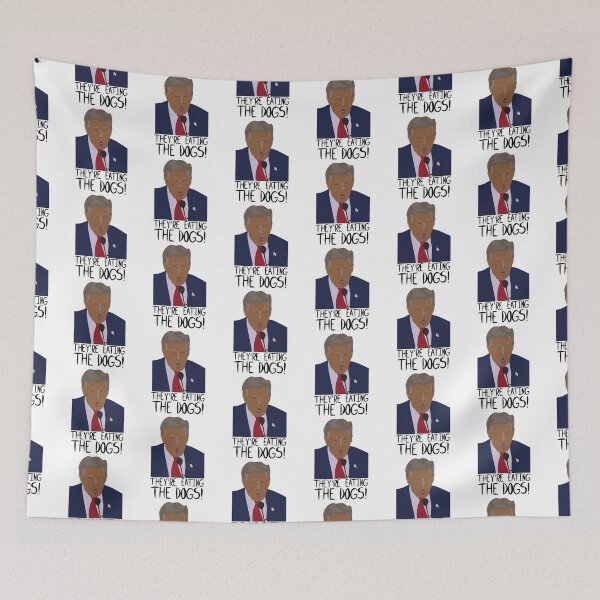 Item preview, Trump They're Eating the Dogs! designed and sold by juglow95.