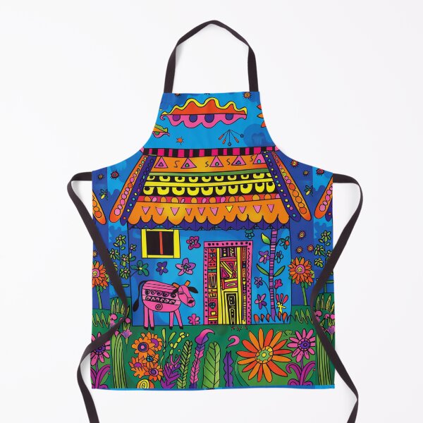 Item preview, Cow in the Countryside - Naive Art designed and sold by Piotrek0001.