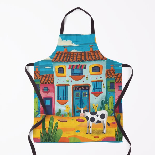 Item preview, Cow in the Countryside - Naive Art designed and sold by Piotrek0001.