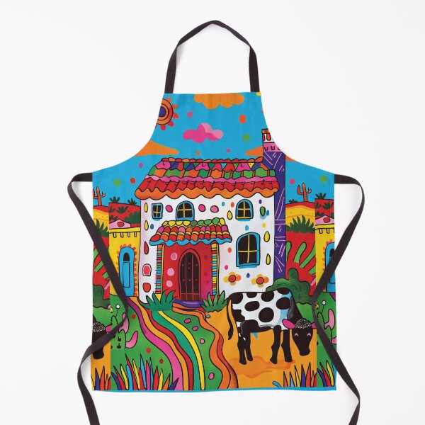 Item preview, Cow in the Countryside - Naive Art designed and sold by Piotrek0001.