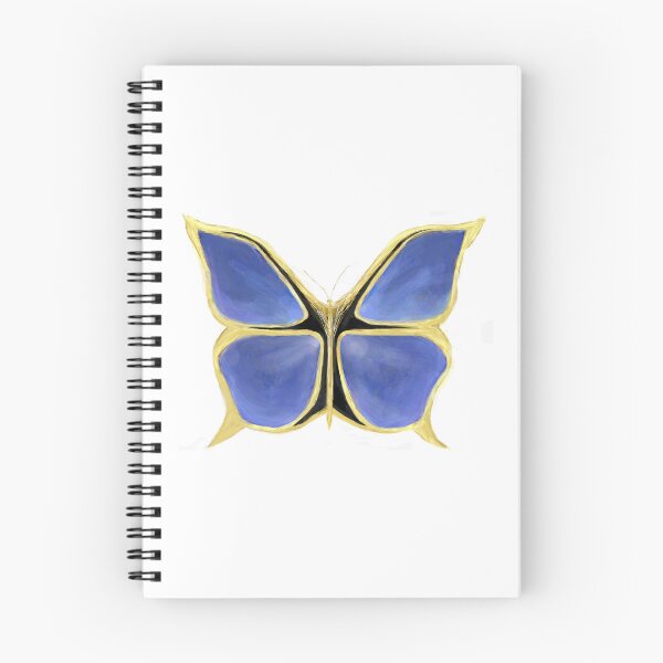 Item preview, Blue Butterfly with Metallic Trim  designed and sold by pen-art-ink.
