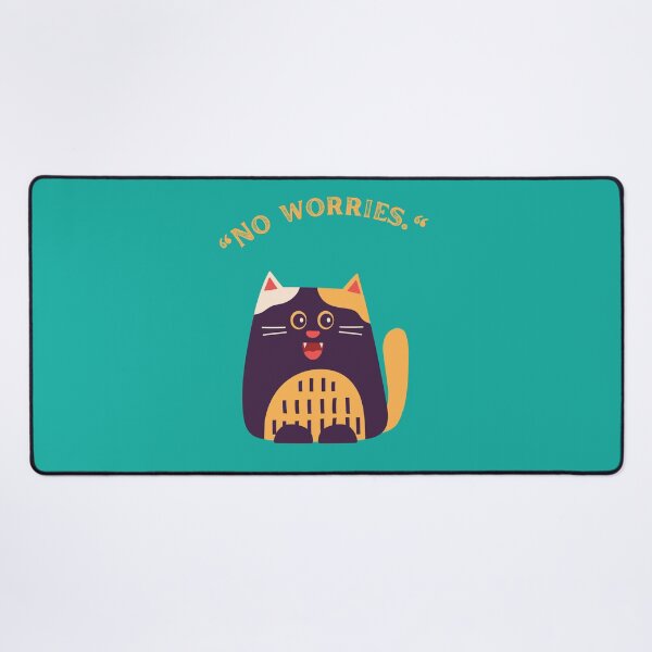 Item preview, Funny Kool Cat Idea, NO WORRIES designed and sold by Right-UR.