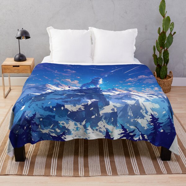 Item preview, Tiger with Long Mane on Mountain Under Starry Sky designed and sold by Christian Weiss.