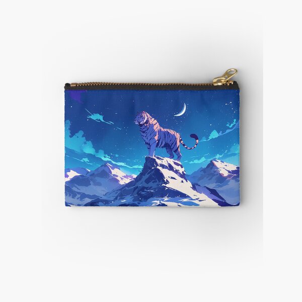 Item preview, Tiger on Mountain Under Starry Sky designed and sold by Christian Weiss.
