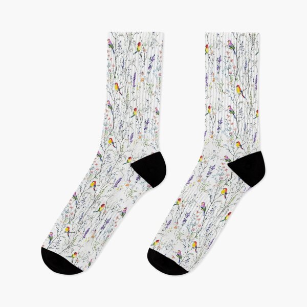 Item preview, Vibrant Birds in Floral Wonderland designed and sold by Suzana Djordjevic.