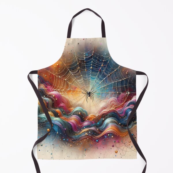 Item preview, Colorful Spiderweb designed and sold by Visual Nomad Club.