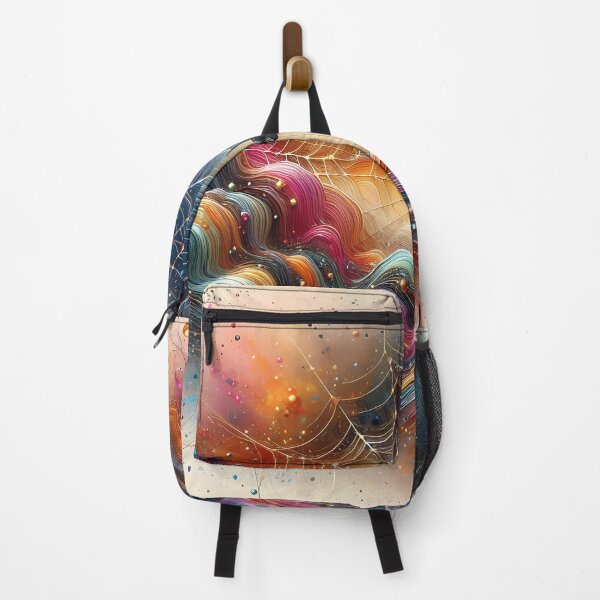 Item preview, Colorful Spiderweb designed and sold by Visual Nomad Club.
