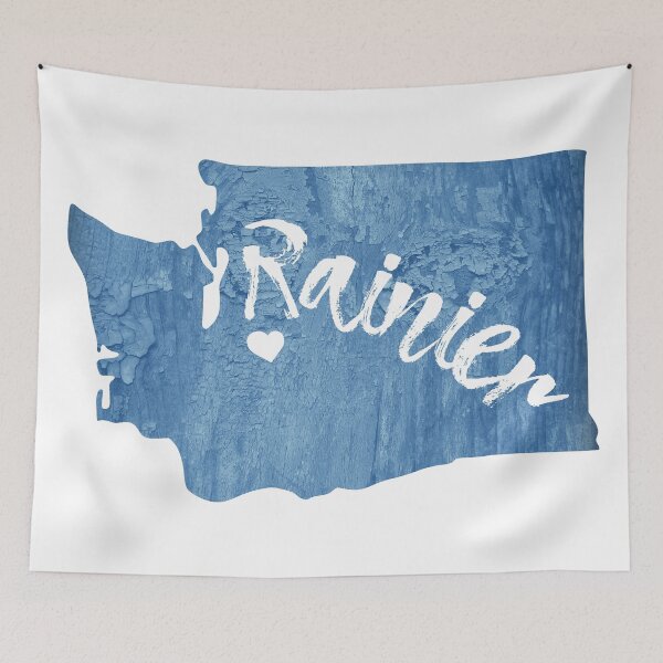 Artikelvorschau, Mt. Rainier Washington Holzmaserung entworfen und verkauft von Esskay Designs.