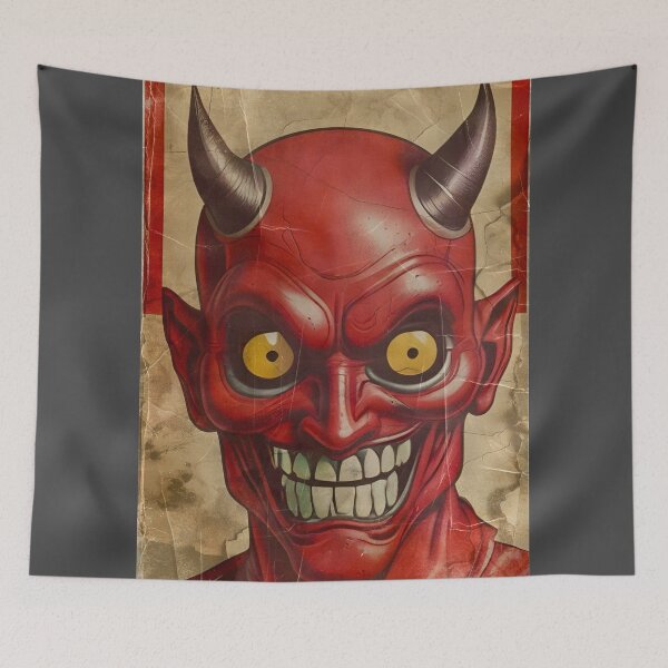 Item preview, Classic Red Devil designed and sold by MatrixTattoo.