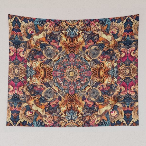 Item preview, vibrant animal pattern artwork designed and sold by Dominika Farkašová.