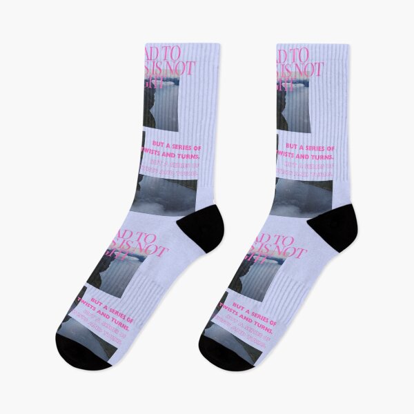 Item preview, Facts Lens - Soul, Scenery, and Foggy in the Modern Trend Ocean of Truth and Quotes (Pink and Blue) designed and sold by Zelie ..