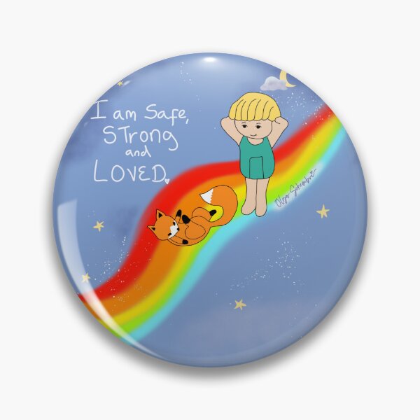 Item preview, I AM safe, strong, loved. By Olga Schembri.  designed and sold by Keddmia.