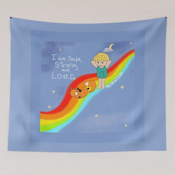 Item preview, I AM safe, strong, loved. By Olga Schembri.  designed and sold by Keddmia.