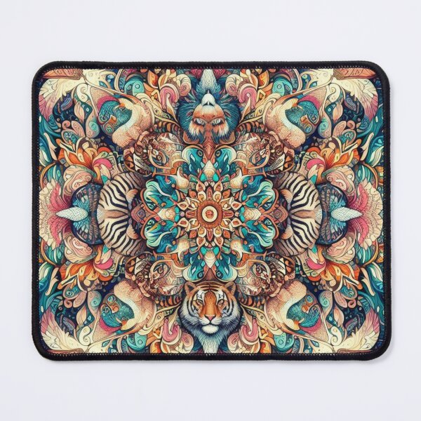 Item preview, symmetrical animal pattern designed and sold by Dominika Farkašová.