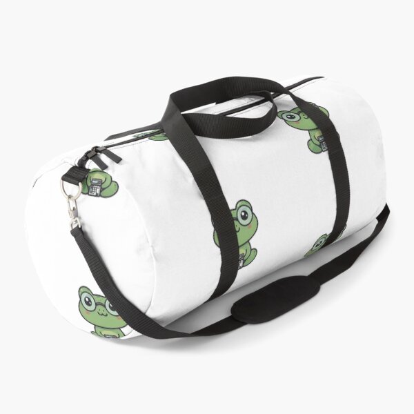 Item preview, A Cute Accountant Frog with Glasses Holding Calculator designed and sold by DWorriBHappi.