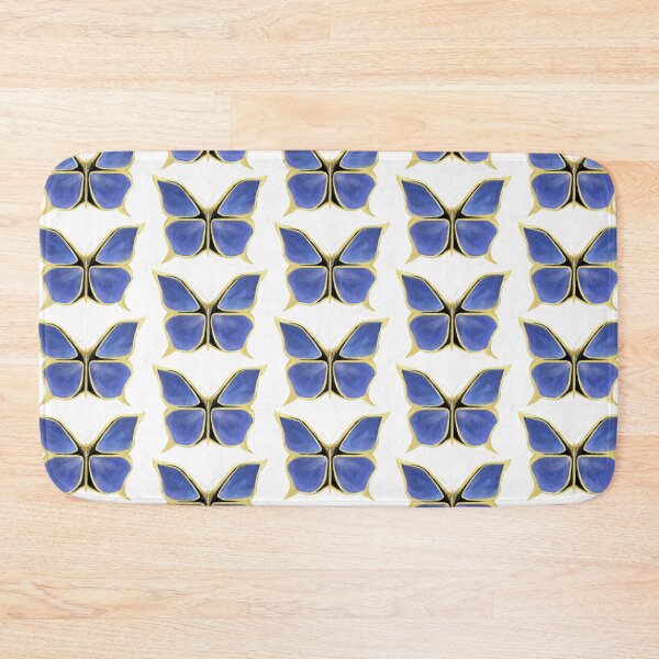 Item preview, Blue Butterfly with Metallic Trim  designed and sold by pen-art-ink.