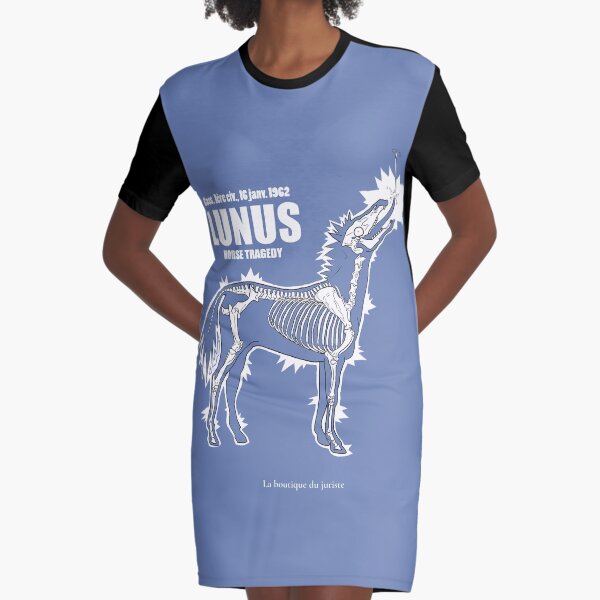 LUNUS , horse tragedy Robe t-shirt