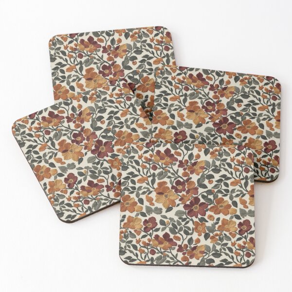 Item preview, Floral Autumn Melody Faux Embroidery designed and sold by FlowerMeFlorals.