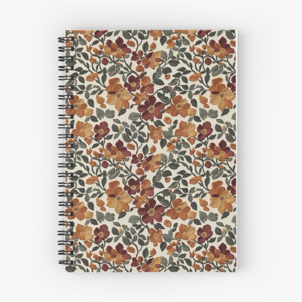 Item preview, Floral Autumn Melody Faux Embroidery designed and sold by FlowerMeFlorals.