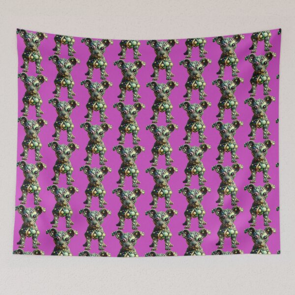 Item preview, Whimsical space alien puppy  designed and sold by Comicalcreation.