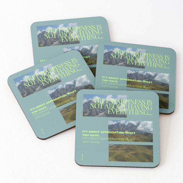 Item preview, Facts Lens - Soul, Scenery, and Sky in the Modern Trend Mountain of Truth and Quotes (Green and Blue) designed and sold by Zelie ..