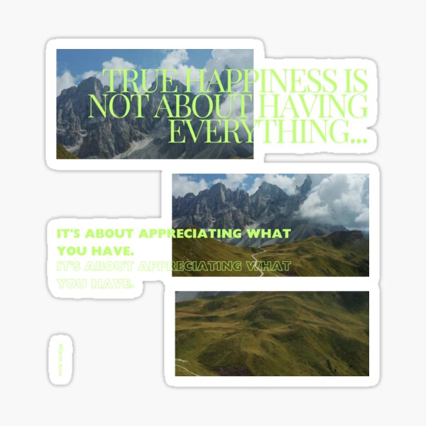 Item preview, Facts Lens - Soul, Scenery, and Sky in the Modern Trend Mountain of Truth and Quotes (Green and Blue) designed and sold by Zelie ..