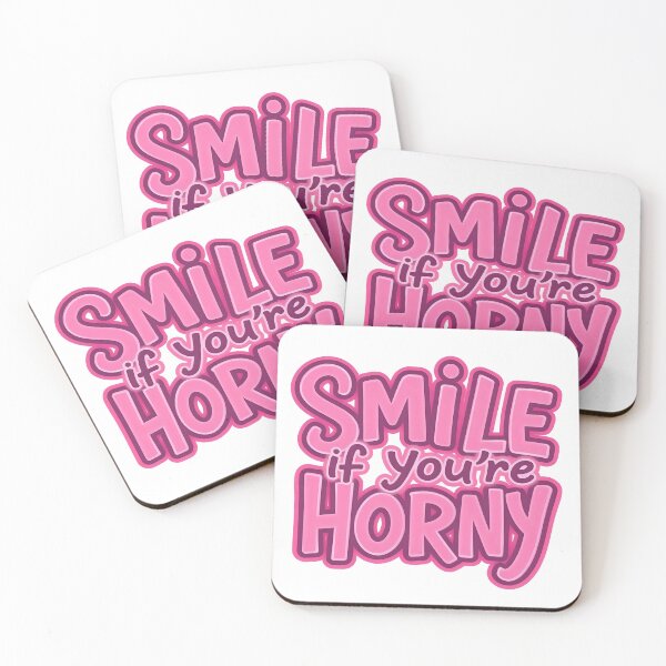 Item preview, Copy of Smile If You're Horny designed and sold by gevix.
