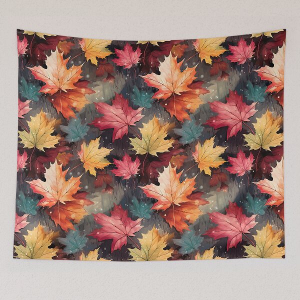 Item preview, Autumn Colorful Leaves 2 designed and sold by Magnuna.