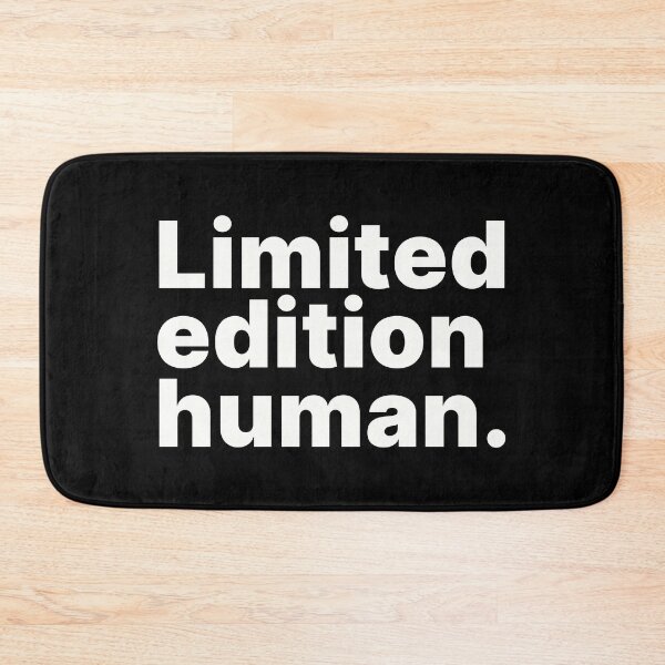 Item preview, Limited edition human | Large text designed and sold by ThingsOnTees.