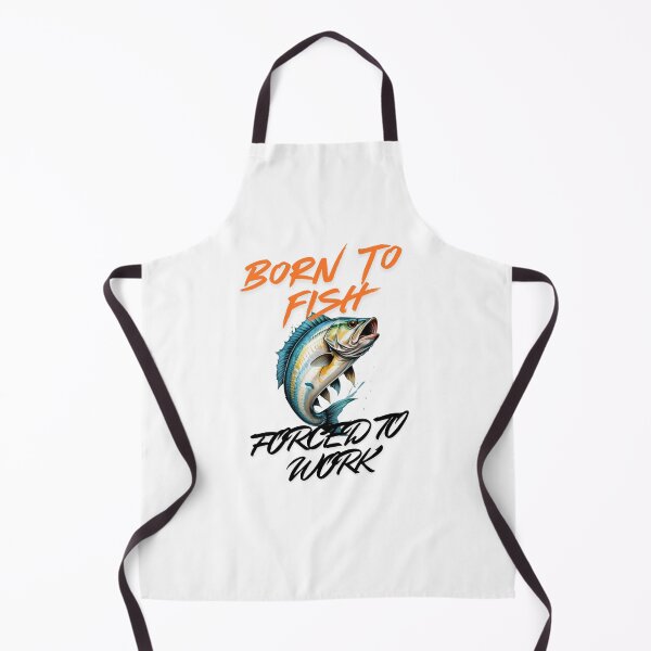 Item preview, Born To Fish Forced To Work designed and sold by Happywifey.