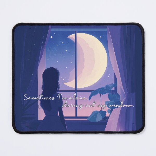 Item preview, Moonlit Reflections - KATSEYE 'Touch' Lyric Art designed and sold by SotaVibes.
