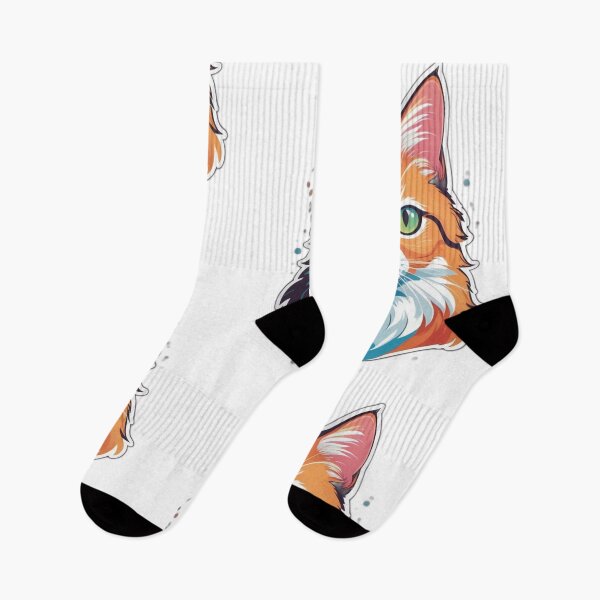 Item preview, Cute Cat Sticker - Adorable and Playful Feline Design designed and sold by Icenutikul1122.