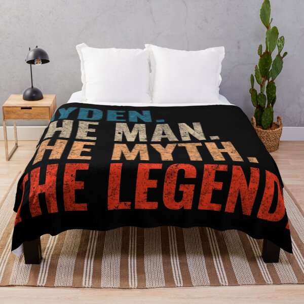 Item preview, Ayden The Man The Myth The Legend Ayden Name Retro 70s distress designed and sold by Teelogic.