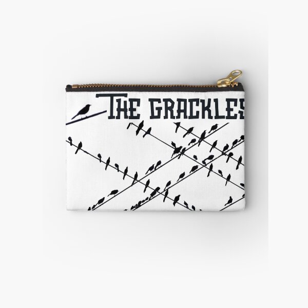 Item preview, The Grackles : Austin, TX : Black and White Retro designed and sold by TRVLR Designs.
