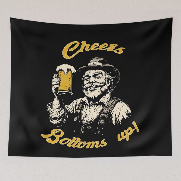 Item preview, Cheers&Bottoms Up! designed and sold by Konkam.