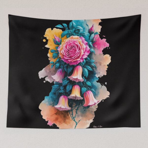 Item preview,  bell flowers designed and sold by aipaint.
