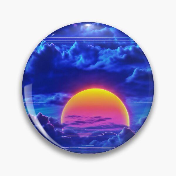Item preview, Neon Sunset Above the Clouds designed and sold by PMBlack1990.