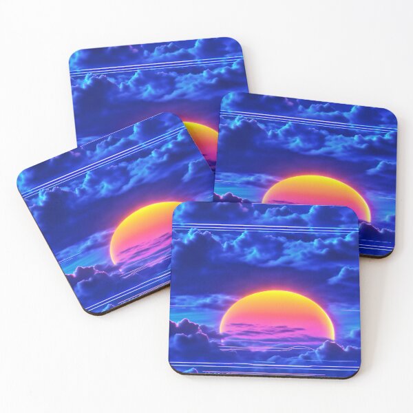 Item preview, Neon Sunset Above the Clouds designed and sold by PMBlack1990.