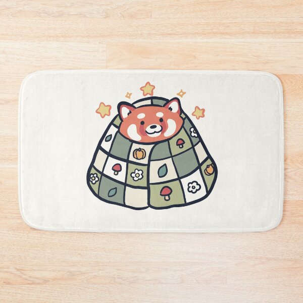 Item preview, Cute Red panda in a blanket  designed and sold by Artofmayara.