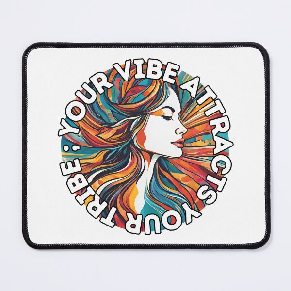 Item preview, Your Vibe Attracts Your Tribe designed and sold by AmethystStreet.