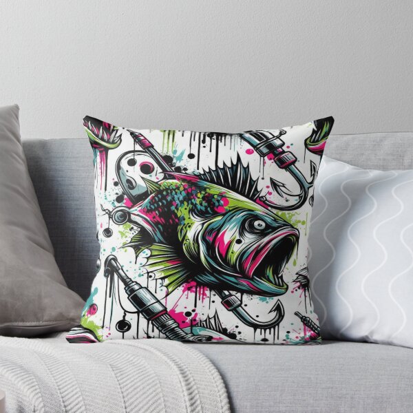 Item preview, falcon88 "Urban Fish Frenzy" designed and sold by Imaginarium of Chaos falcon88 .