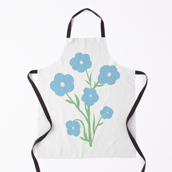 Item preview, blue flowers designed and sold by ANUPA-S.