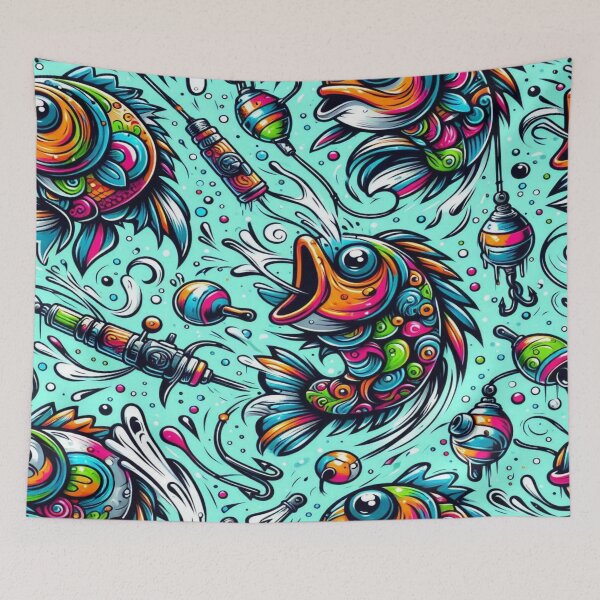 Item preview, falcon88 "Hooked on Neon Graffiti" designed and sold by Imaginarium of Chaos falcon88 .