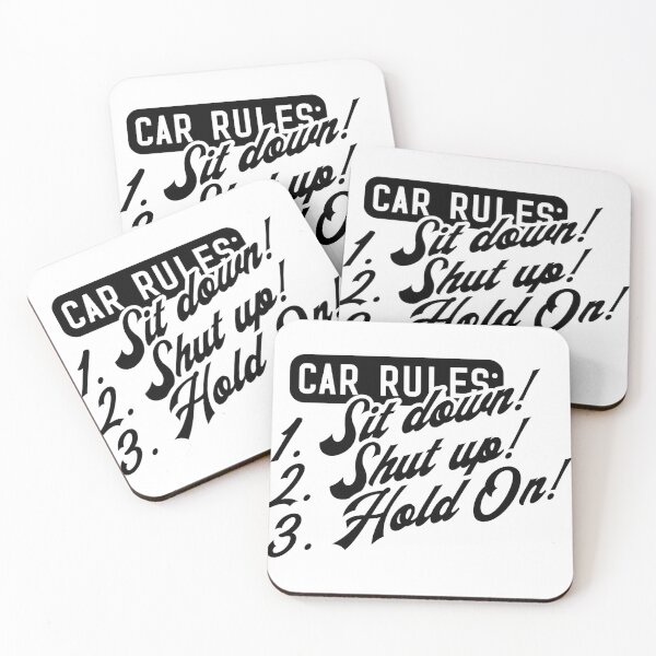 Item preview, Car Rules designed and sold by Divine-Favour.