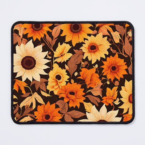 Item preview, A vintage-inspired sunflower pattern designed and sold by Tchoice.