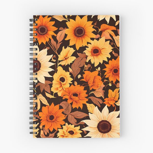 Item preview, A vintage-inspired sunflower pattern designed and sold by Tchoice.