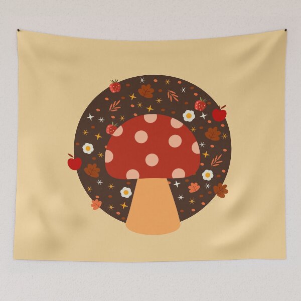 Item preview, Autumn Mushroom Magic designed and sold by Tulip Creators by This Definition.